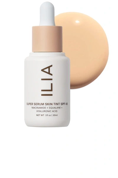 Ilia Super Serum Skin Tint Spf 40 Foundation Balos St3 1 Fl oz/ 30 ml In 3 Balos
