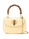 Gucci Bamboo Top Handle Bag In Yellow