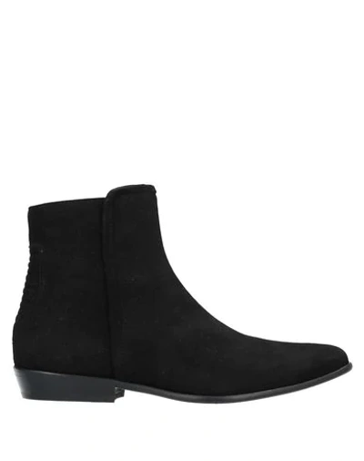 Belstaff Ankle Boots In Black