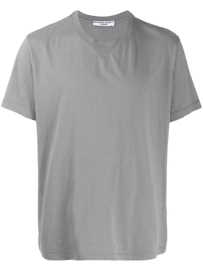 Katharine Hamnett Ivanoe T-shirt In Grey