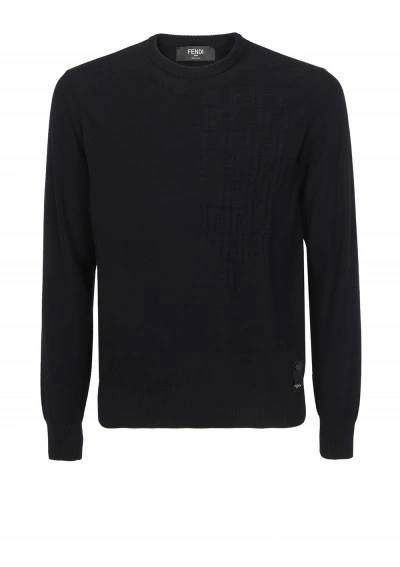 Fendi Sweater In Black