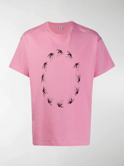 Random Identities Mosquito Bite Print T-shirt In Pink