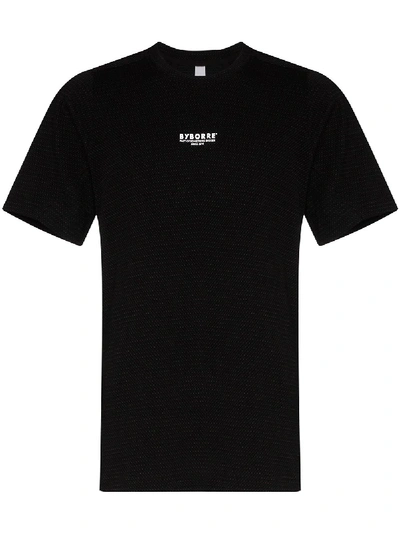 Byborre Logo Print T-shirt In Black