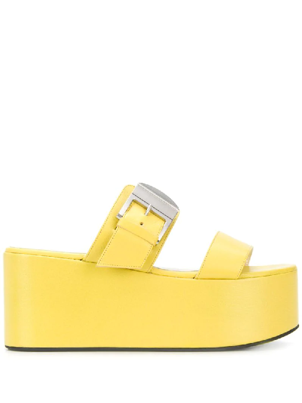 yellow miller sandals