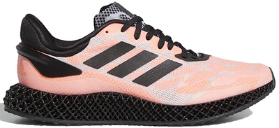 Pre-owned Adidas Originals  4d Run 1.0 Signal Coral In Signal Coral/core Black/cloud White