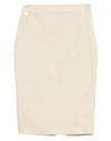 Manila Grace Midi Skirts In White