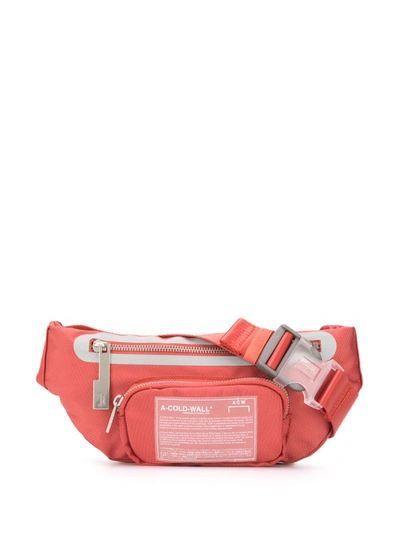 A-cold-wall* * Patch-embellished Belt Bag In Orange