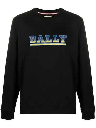 Bally B Graphic Logo Sweatshirt In Black