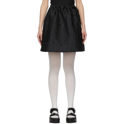 Shushu-tong Shushu/tong Black Bow Skirt In Ba100 Black