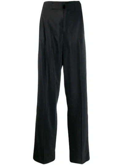 Lemaire Pleated Trousers In Black