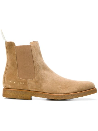 Common Projects Chelsea Boots In Neutrals