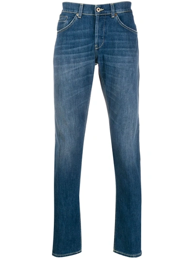 Dondup Slim Fit Jeans In Blue
