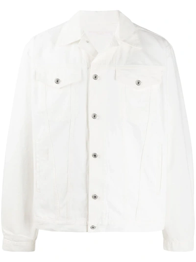 Katharine Hamnett Oversized Denim Jacket In White