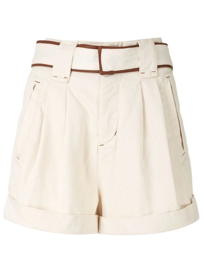 Framed Sierra Clochard Shorts In Neutrals