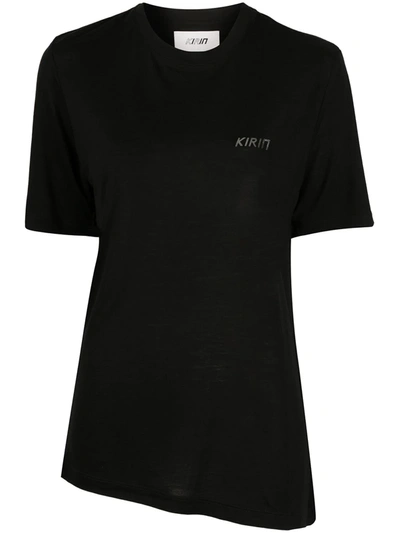 Kirin Logo Print T-shirt In Black