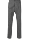 Nine In The Morning Rear Patch Trousers In Grey