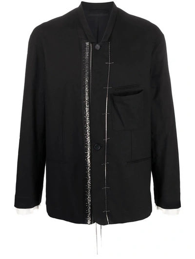Haider Ackermann Metal-embellished Jacket In Black