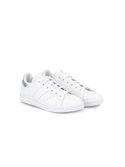 Adidas Originals Teen Stan Smith Trainers In White