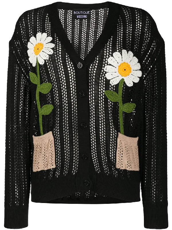 black daisy cardigan