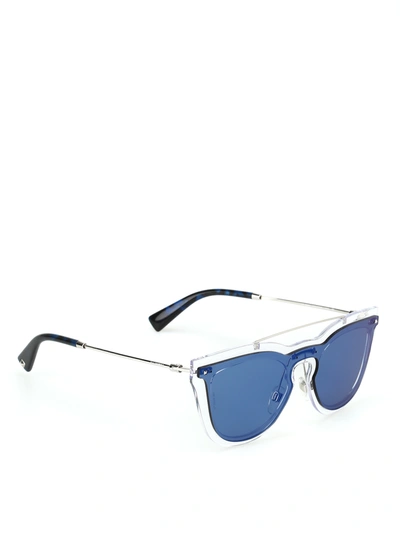 Valentino Nylon Fibre Blue Lenses Sunglasses