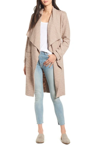 Bb dakota revolution drapey bouclé trench coat hot sale