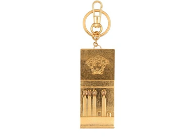 Versace Belt Charm In Oro Giallo