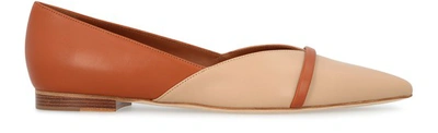 Malone Souliers Colette Ballet Flats In Oatmeal Brown