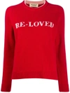 Pringle Of Scotland Re-loved Jumper In Red