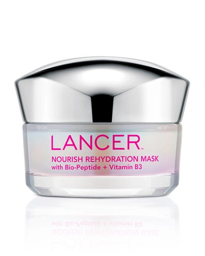 Lancer Nourish Rehydration Mask With Bio-peptide + Vitamin B3 1.7 Oz.
