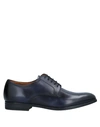 Bally Laced Shoes In Dark Blue