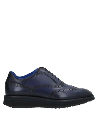 Bally Laced Shoes In Blue