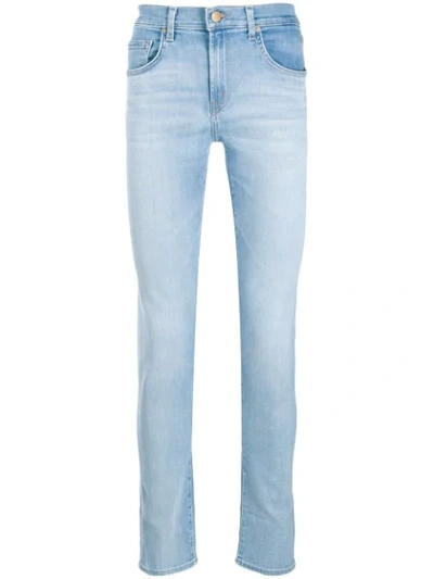J Brand Skinny-fit Jeans In Blue