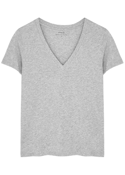 Vince Grey Pima Cotton T-shirt