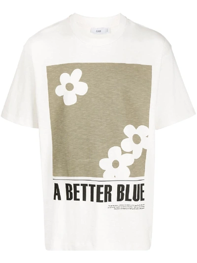 Closed Better Blue Graphic Tee In White