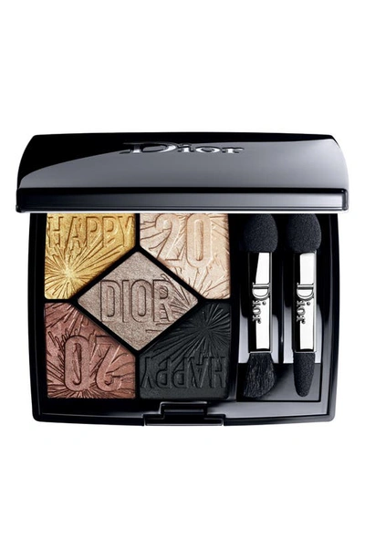 Dior Happy 2020 5 Couleurs Eyeshadow Palette In 017 Celebrate In Gold