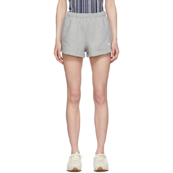 womens nikelab fleece shorts