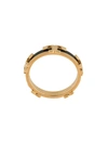 Tory Burch Serif-t Gold-plated Stackable Enamel Ring