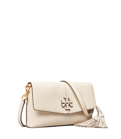 Tory Burch Mcgraw Crossbody In White