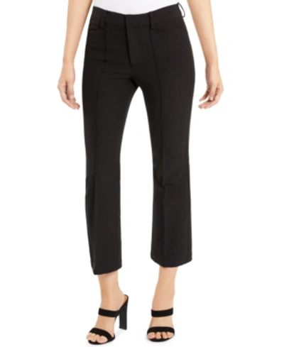 Nanette Lepore Cropped Bootcut Pants In Black