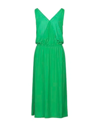 Albertine Long Dresses In Green