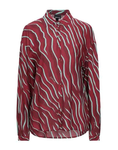 Just Cavalli Shirts In Red