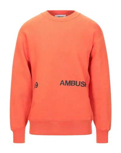 Ambush Sweatshirts In Orange