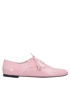 Bally Lace-up Shoes In Pink