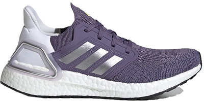 Pre-owned Adidas Originals Adidas Ultra Boost 20 Tech Purple (women's) In Tech Purple/silver Metallic/footwear White