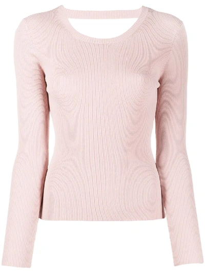 P.a.r.o.s.h Regina Knit Top In Pink