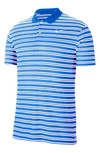 Nike Golf Dri-fit Victory Polo Shirt In University Blue/ White