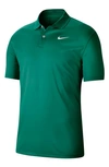 Nike Golf Dri-fit Victory Polo Shirt In Neptune Green/ White