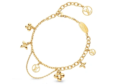 Pre-owned Louis Vuitton  Blooming Supple Bracelet Brass