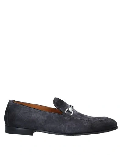 Doucal's Loafers In Blue