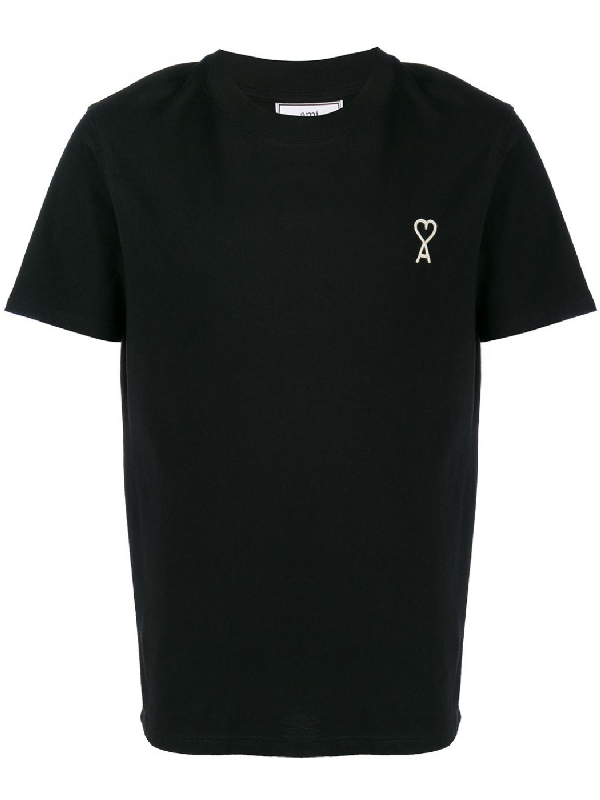 Ami Alexandre Mattiussi Logo Cotton T-shirt | ModeSens